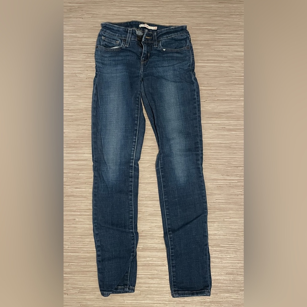 Levi's 711 Medium Wash Jeans